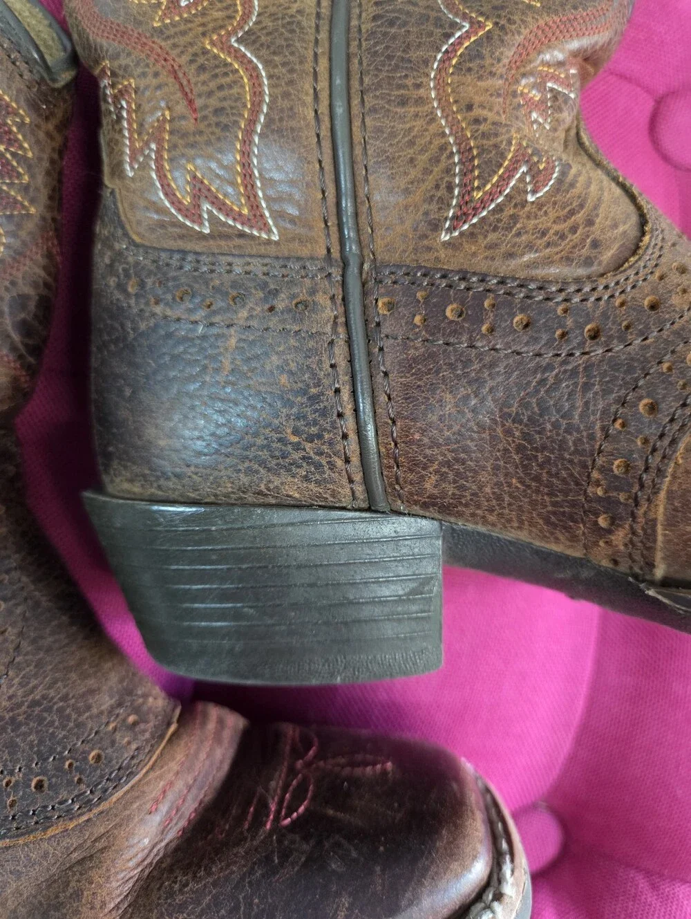 Ariat kids leather